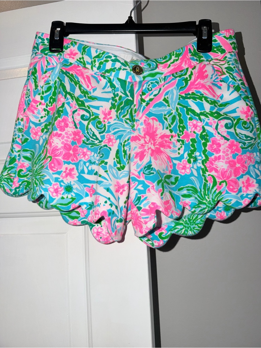 Lilly Pulitzer buttercup knit shorts